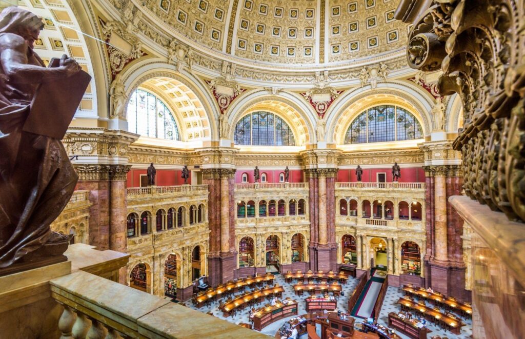 Tudo sobre a maior Biblioteca do mundo - A Biblioteca do Congresso dos Estados Unidos
